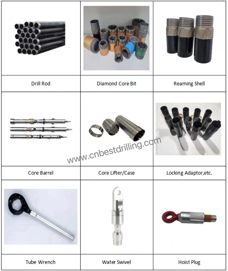 Bq/Nq/Hq/Pq Wireline Core Barrels for Exploration Core Drilling