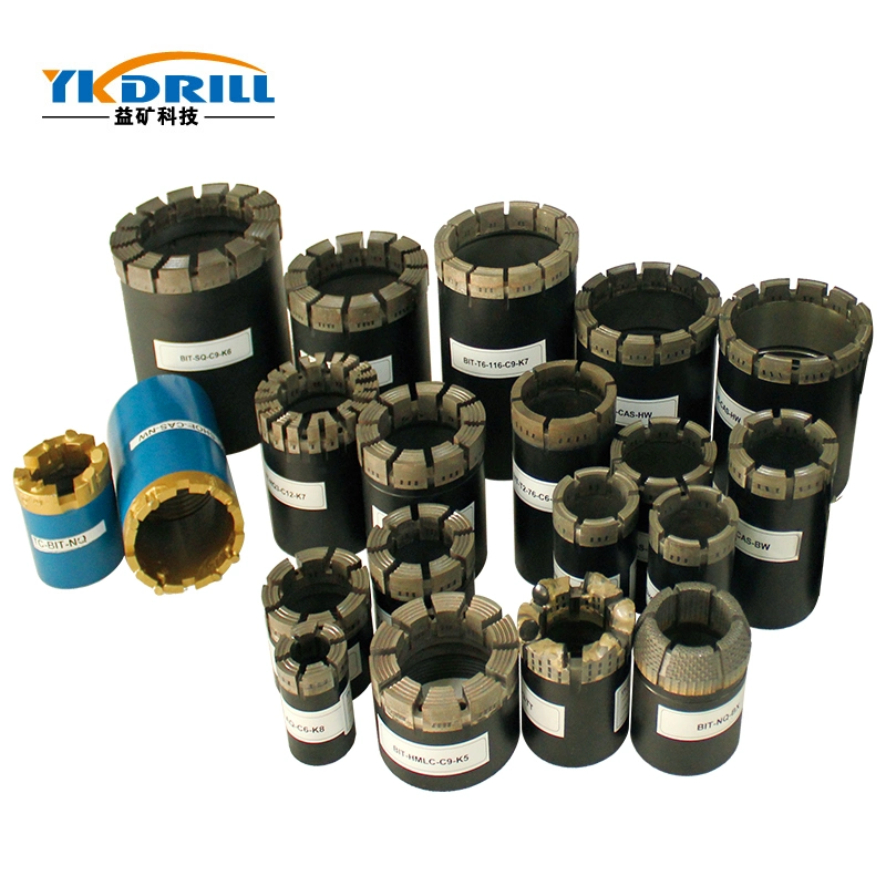 Drilling Connection Core Barrel and Drill Bit Nq Diamond Reaming Shell for Stablizing Drill Rod