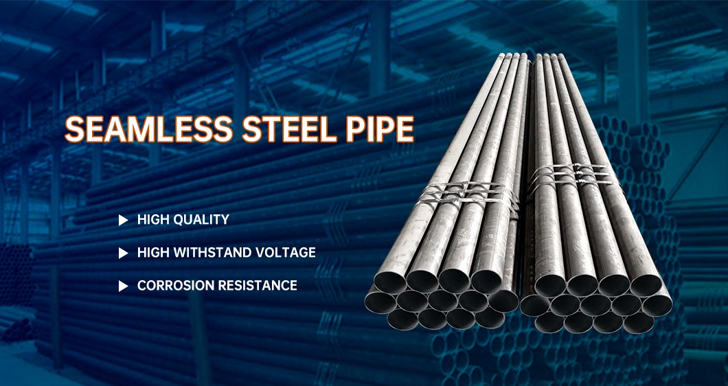 ASTM a 106 Gr. B Black Cold Drawn Carbon 23mm Seamless Steel Pipe Seamless Steel Tube for Casing