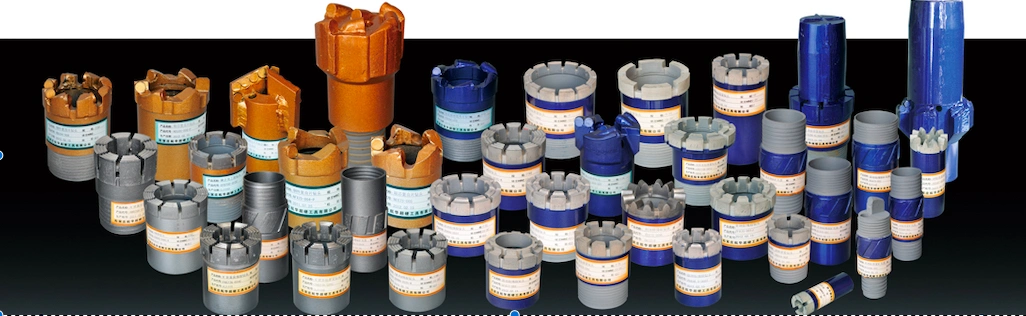 Core Drill Bits and Reaming Shells for Geological Rock Drilling